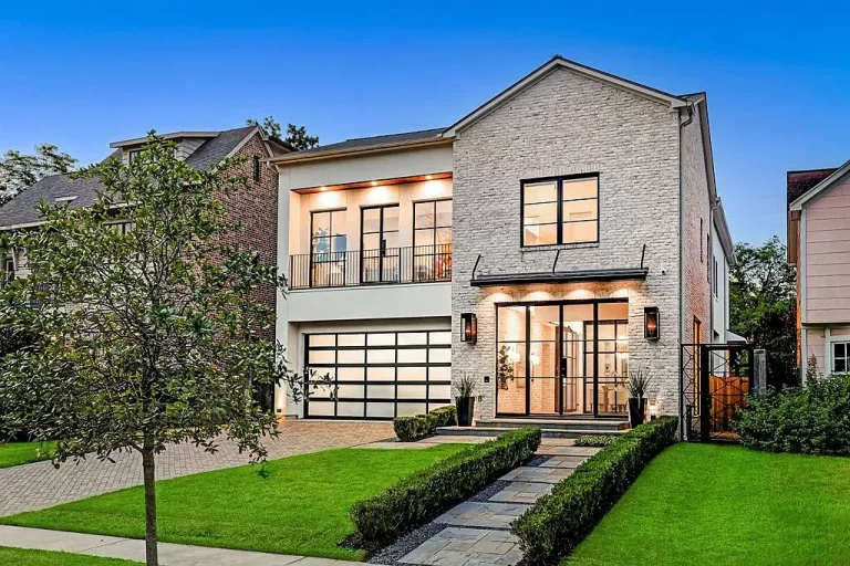 Experience Harmonious Blend of Modern Elegance and Timeless Design in this Houston Estate at 3 Million