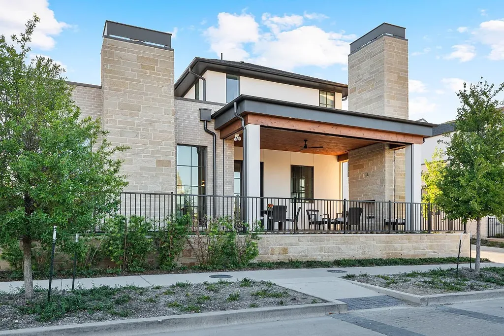 Listed at $2,745,000, New Construction Gated-Community Home in Preston Hollow Village, Dallas Offers Luxury, Convenience and Security