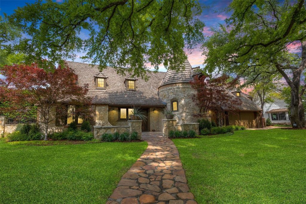 A 1937 english cottage in fort worth texas embracing exquisite craftsmanship and luxury finishes offered at 3. 985 million 2