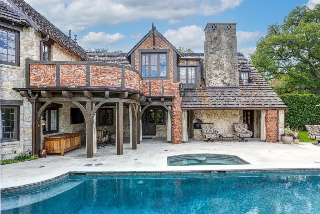 A 1937 english cottage in fort worth texas embracing exquisite craftsmanship and luxury finishes offered at 3. 985 million 39