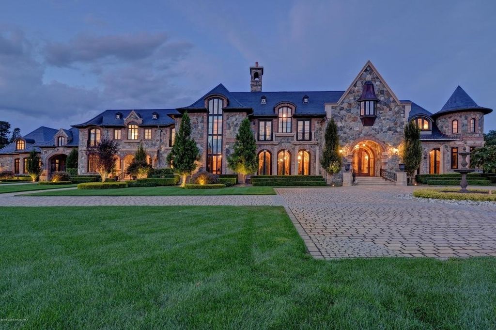 Abbey farm colts necks exquisite stone mansion of elegance and authenticity in new jersey 50