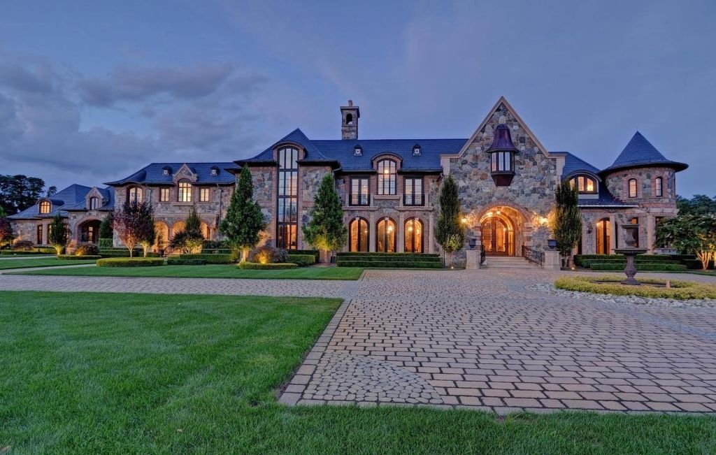 Abbey farm colts necks exquisite stone mansion of elegance and authenticity in new jersey 6