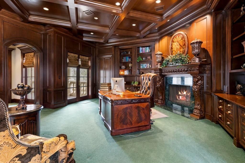 At the woodlands texas opulent mansion filled with grace and timeless architectural detail listed at 13 million 18