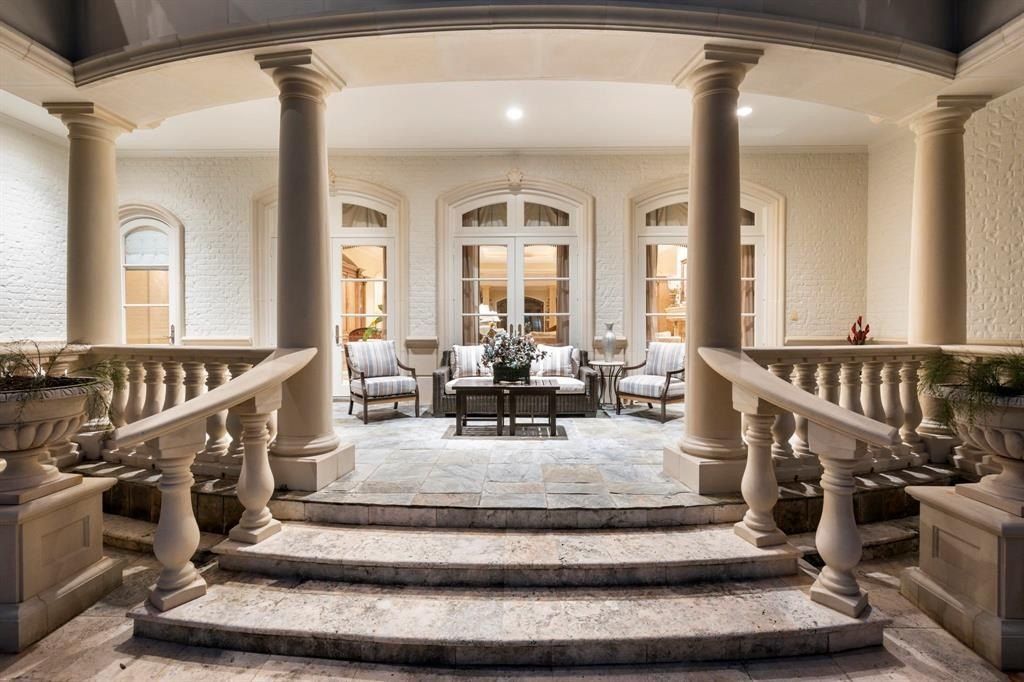 At the woodlands texas opulent mansion filled with grace and timeless architectural detail listed at 13 million 5