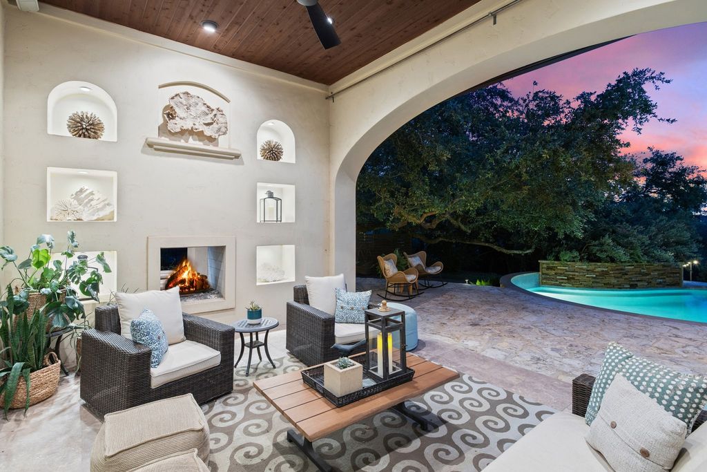 Austins quintessential luxury a timeless estate with stylish design and resort style living listed at 3. 85 million 27