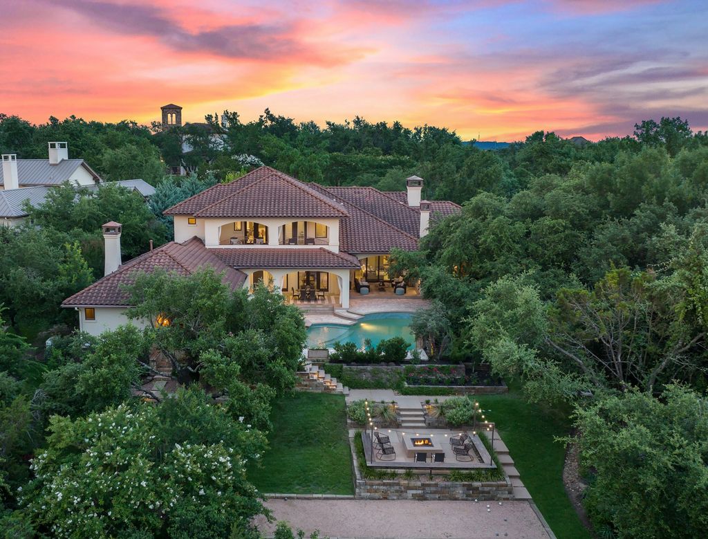 Austins quintessential luxury a timeless estate with stylish design and resort style living listed at 3. 85 million 40