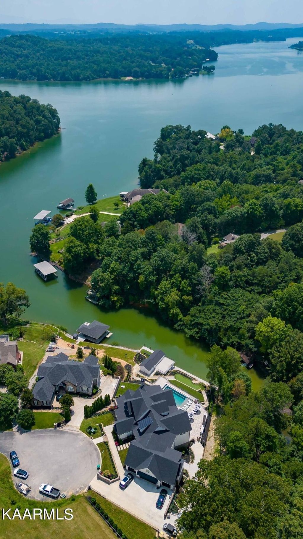 Awe inspiring residence with water views and privacy in knoxville tennessee listed at 5. 495 million 4