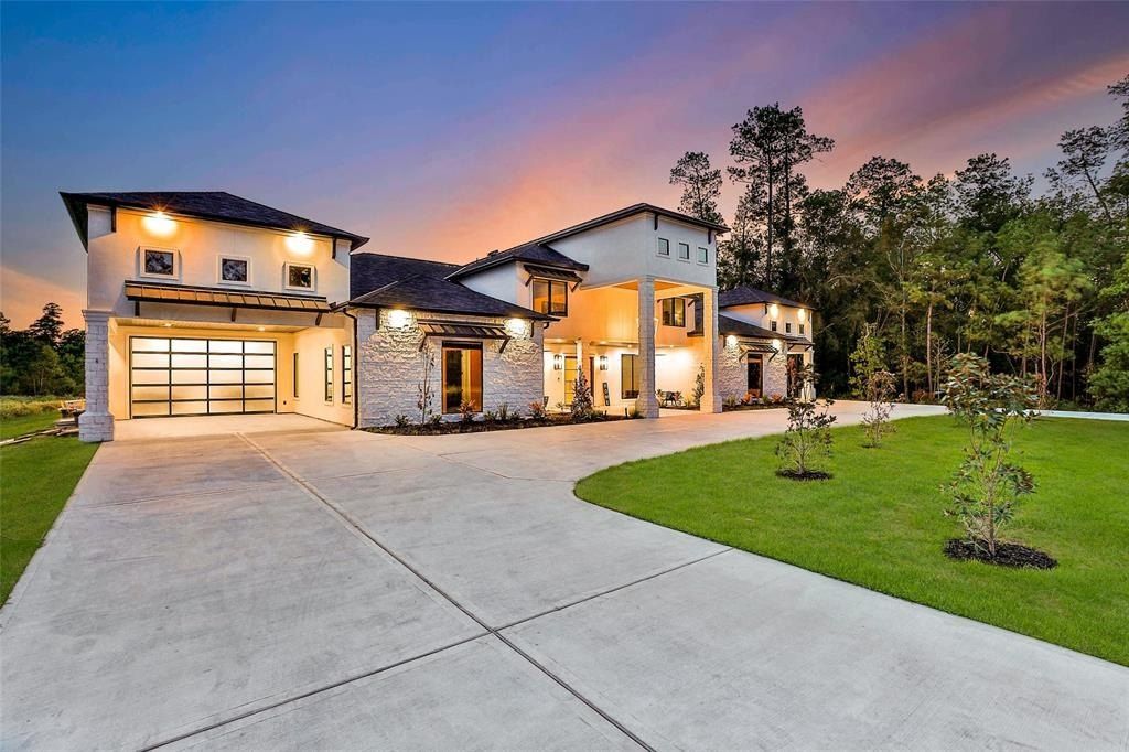 Brand new custom home with world class amenities in spring hits the market at 3. 45 million 3
