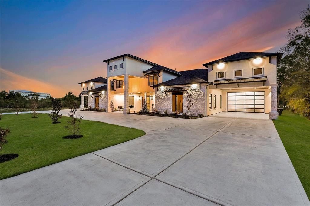 Brand new custom home with world class amenities in spring hits the market at 3. 45 million 4
