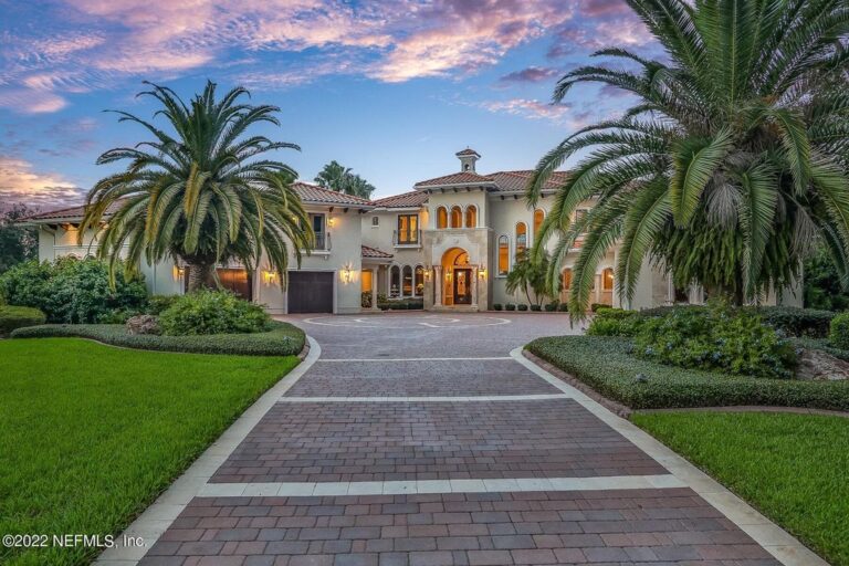 Breathtaking Intracoastal Waterway Views: Elegant Contemporary Mediterranean Home in Florida, Listed at $4.795 Million