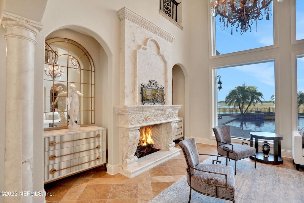 Breathtaking intracoastal waterway views elegant contemporary mediterranean home in florida listed at 4. 795 million 15