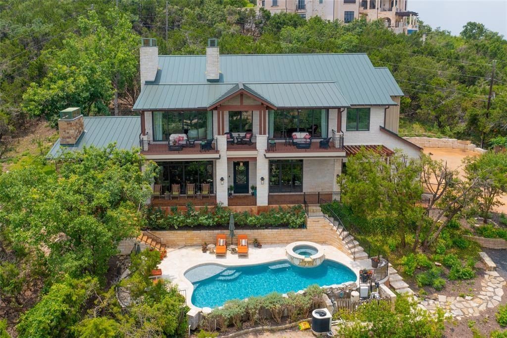 Captivating austin oasis california craftsman home amidst natural beauty listed at 4. 2 million 2