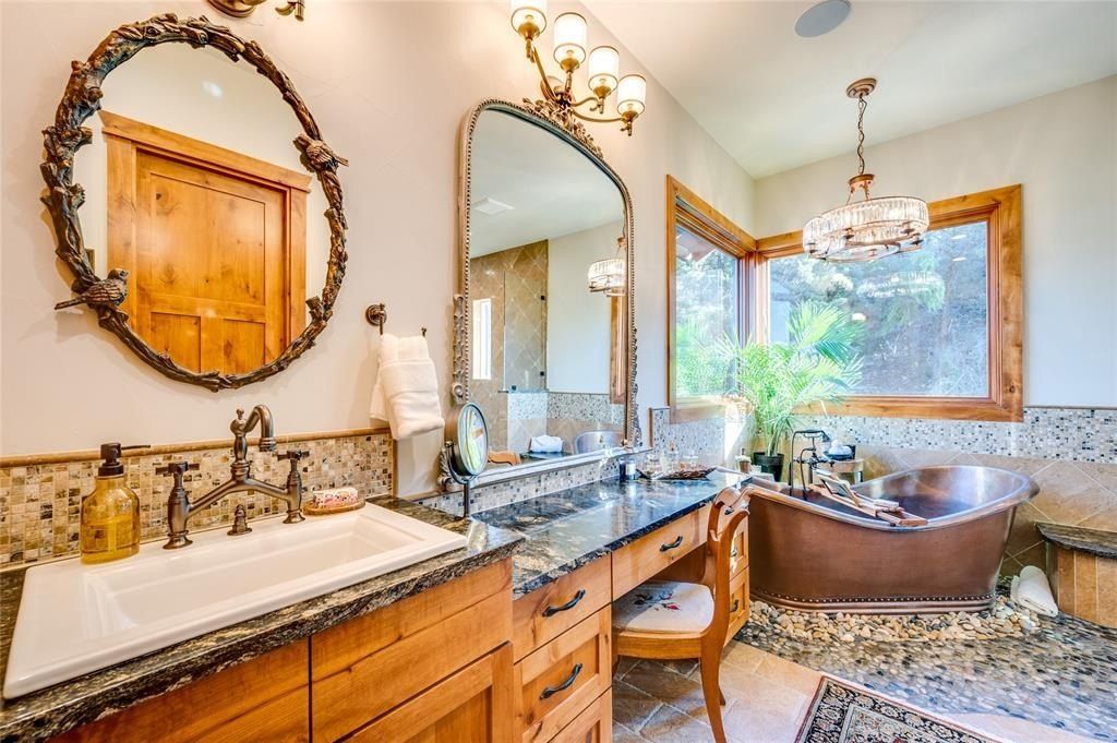 Captivating austin oasis california craftsman home amidst natural beauty listed at 4. 2 million 27