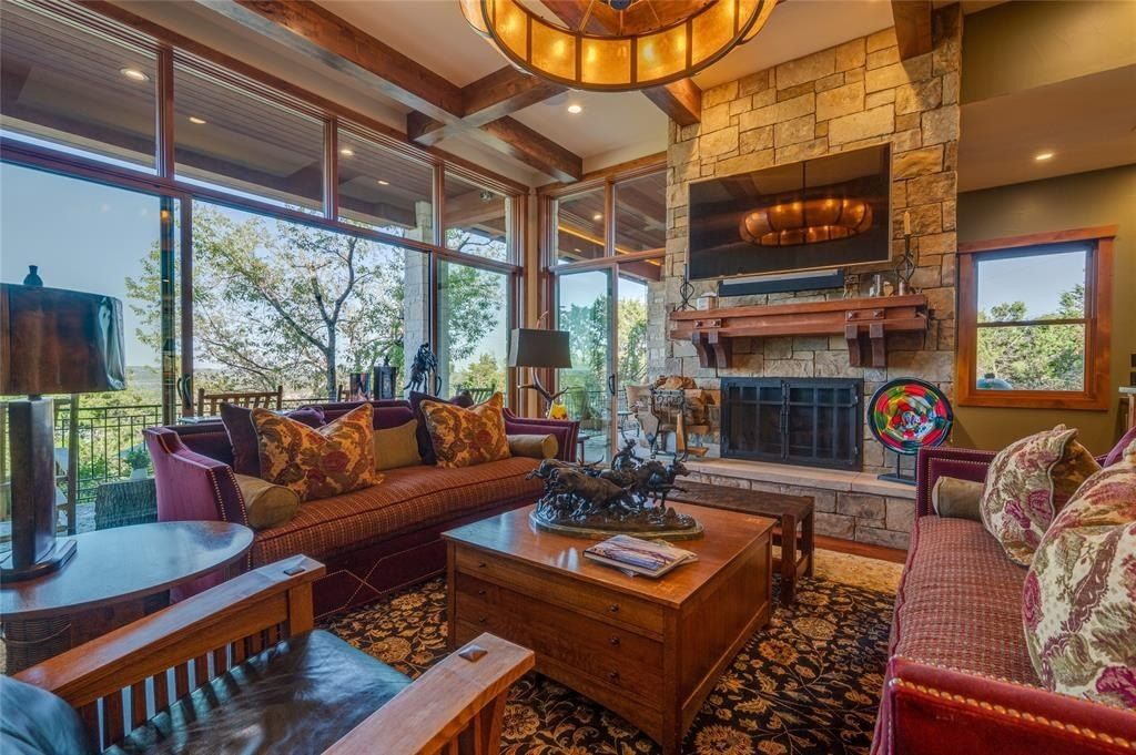 Captivating austin oasis california craftsman home amidst natural beauty listed at 4. 2 million 3