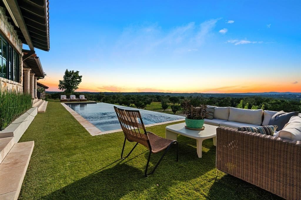 Captivating blend of modern and rustic italian farmhouse retreat in scenic hill country spicewood now available for 3. 2 million 1