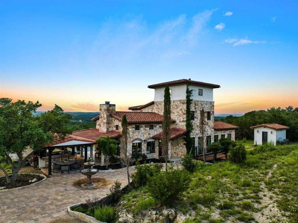 Captivating Blend of Modern and Rustic: Italian Farmhouse Retreat in Scenic Hill Country, Spicewood, Now Available for $3.2 Million
