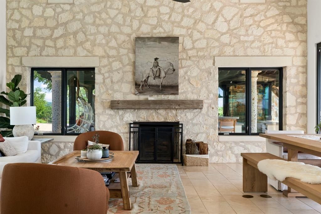 Captivating blend of modern and rustic italian farmhouse retreat in scenic hill country spicewood now available for 3. 2 million 8