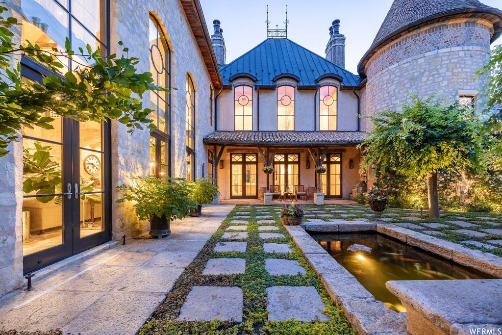 Captivating french inspired estate a timeless masterpiece in utahs heart offered at 7. 8 million 29