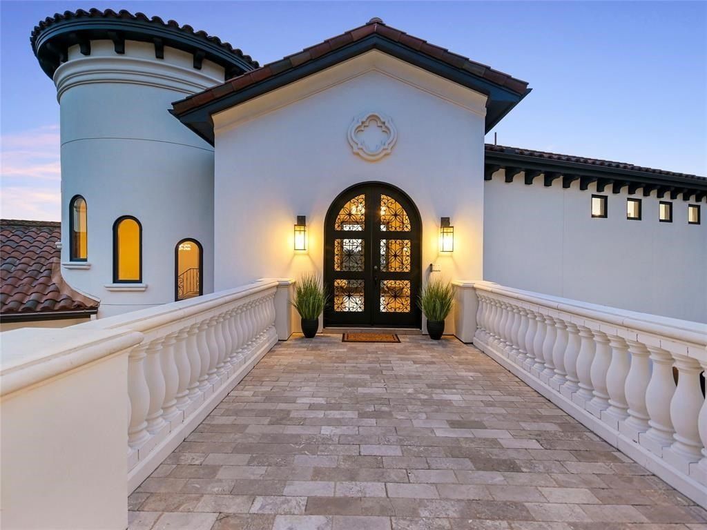 Captivating mediterranean santa barbara style residence with marina views in austin texas priced at 4848350 23