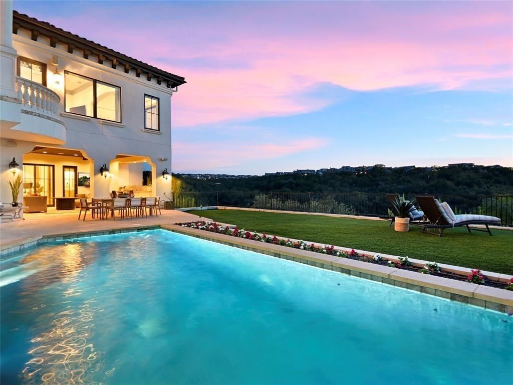 Captivating mediterranean santa barbara style residence with marina views in austin texas priced at 4848350 32