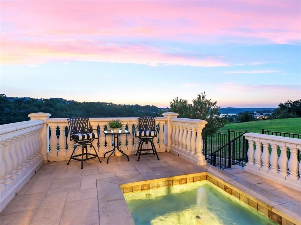 Captivating mediterranean santa barbara style residence with marina views in austin texas priced at 4848350 38