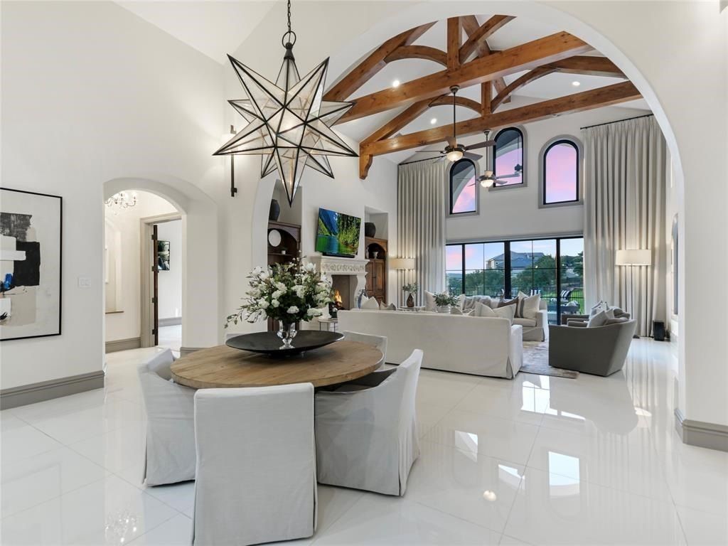 Captivating mediterranean santa barbara style residence with marina views in austin texas priced at 4848350 8