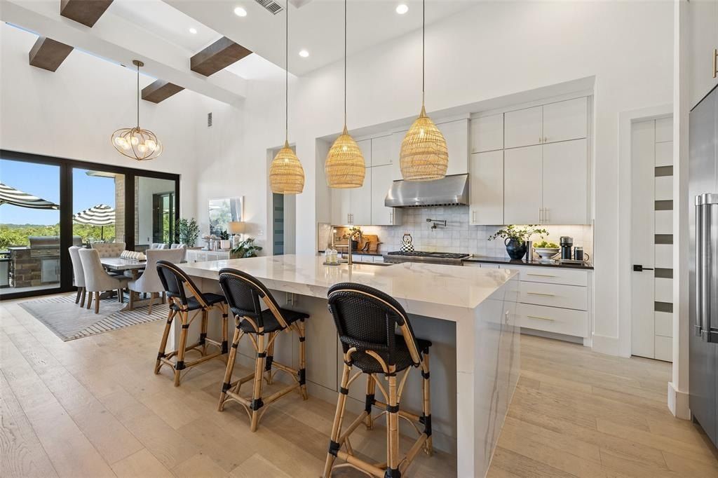 Elegant contemporary home inspired by hill country living in austin priced at 2. 499 million 13