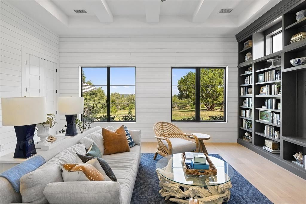 Elegant contemporary home inspired by hill country living in austin priced at 2. 499 million 24