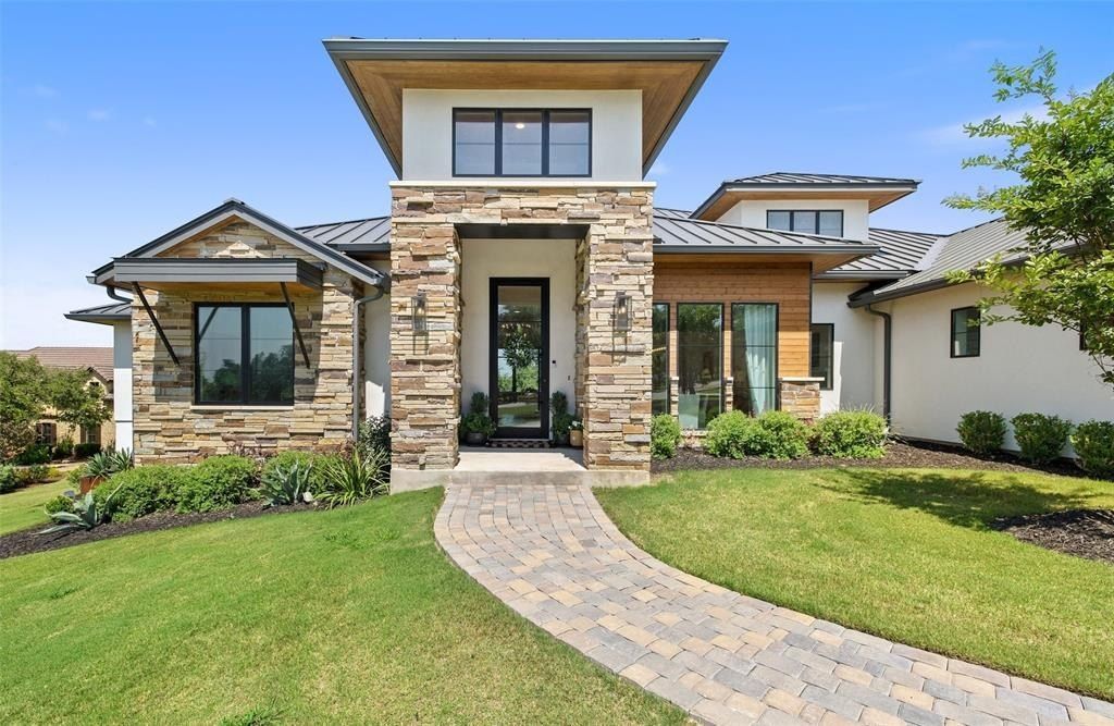 Elegant contemporary home inspired by hill country living in austin priced at 2. 499 million 5