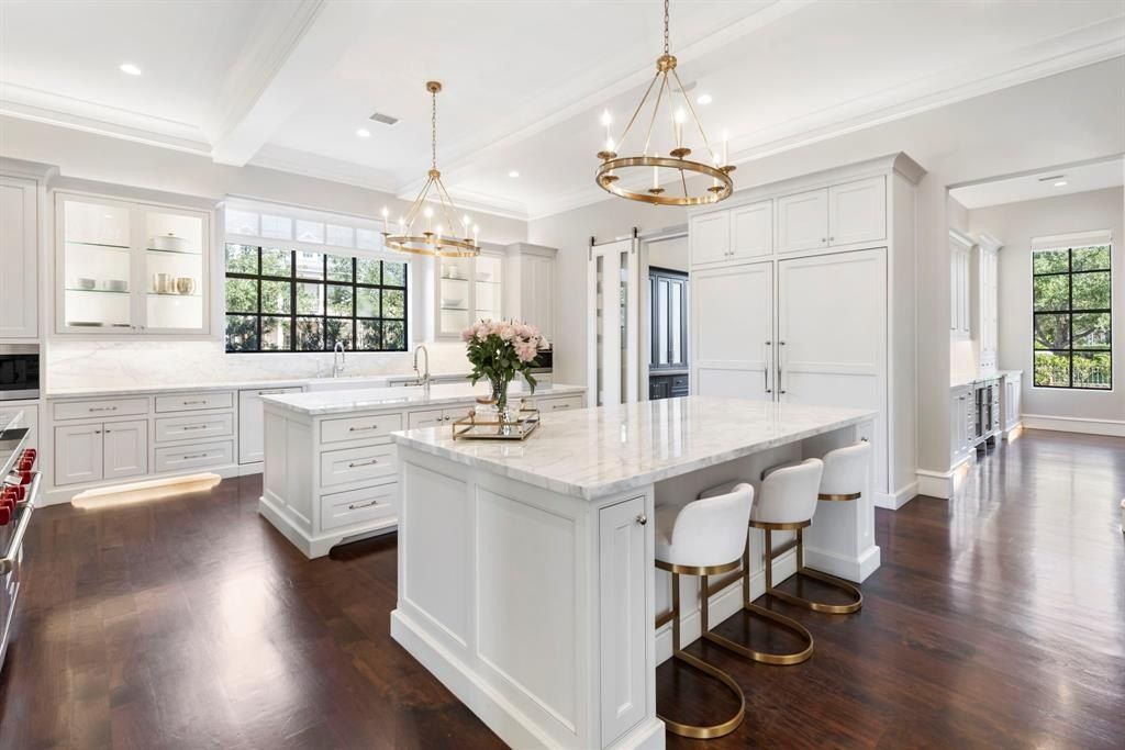 Elegant custom home with breathtaking views of georgian row park in the woodlands texas listed at 4. 495 million 14