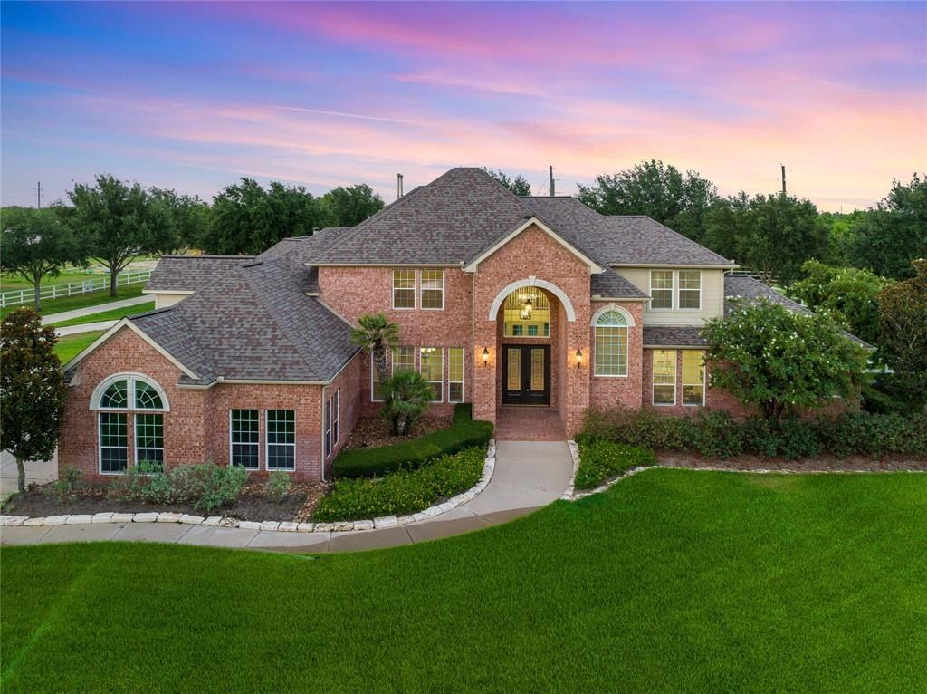 Elegant estate harmony a seamless integration of tranquil countryside living and modern convenience in katy texas priced at 1. 68 million 46