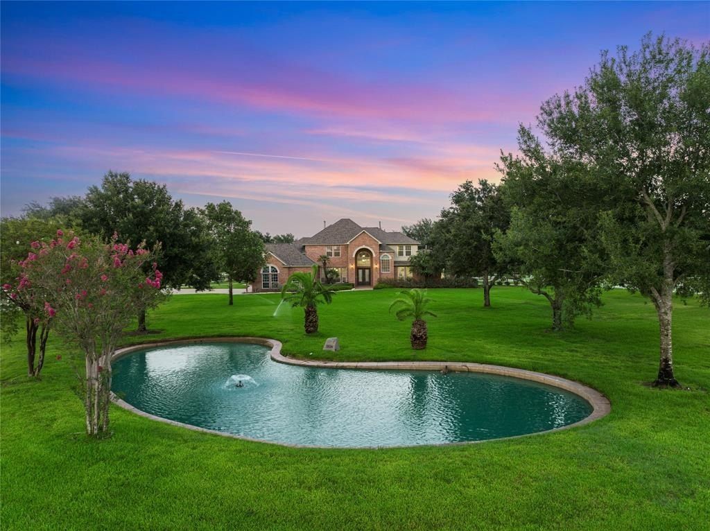 Elegant estate harmony a seamless integration of tranquil countryside living and modern convenience in katy texas priced at 1. 68 million 50