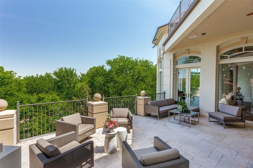 Elegant french chateau captivating mira vista estate in fort worth texas now available for 3. 95 million 33