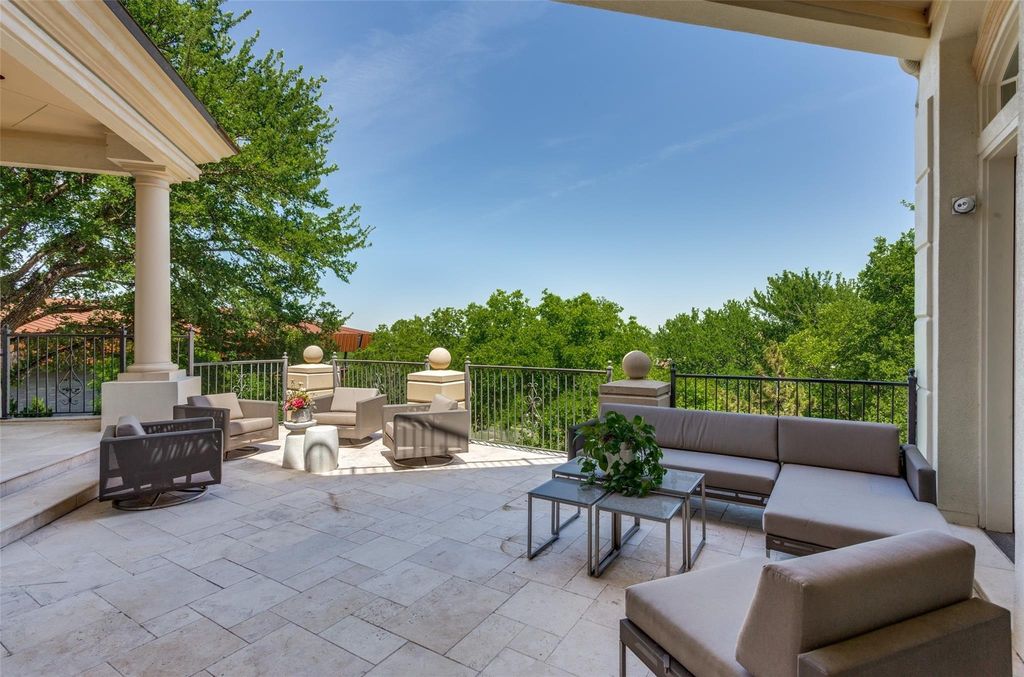 Elegant french chateau captivating mira vista estate in fort worth texas now available for 3. 95 million 37