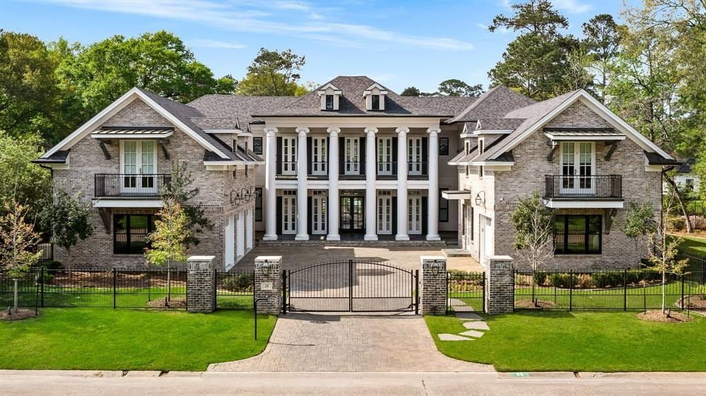 Elegant grand estate with traditional charm for private entertaining in the woodlands texas listed at 4. 35 million 2