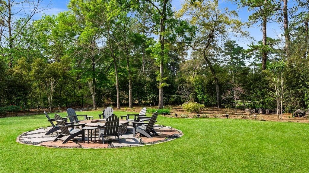 Elegant grand estate with traditional charm for private entertaining in the woodlands texas listed at 4. 35 million 46