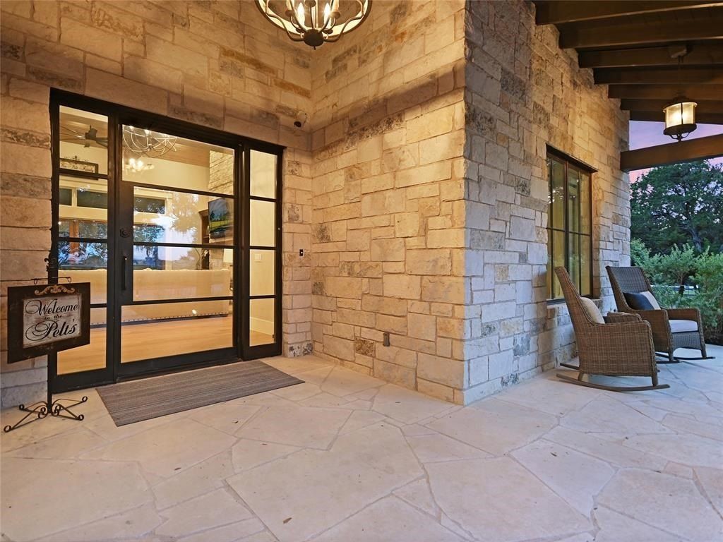 Elegant hilltop custom home in gated waterfront community of spicewood offered at 3. 195 million 7