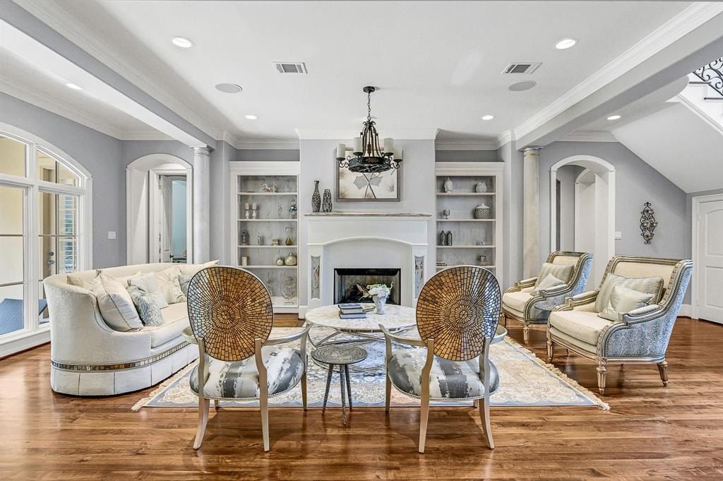 Elegant katy texas property boasts stylish modern home and private resort style pool priced at 1. 685 million 10
