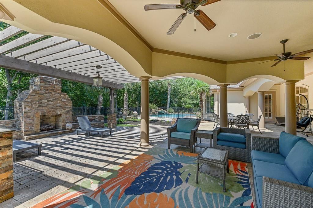 Elegant katy texas property boasts stylish modern home and private resort style pool priced at 1. 685 million 41