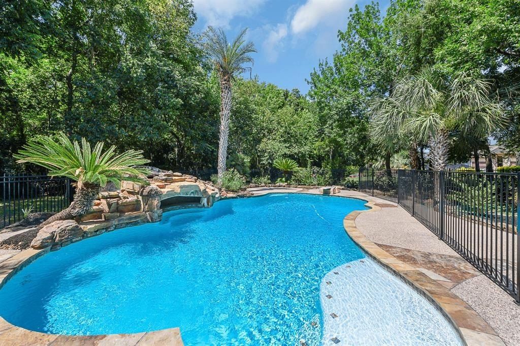 Elegant katy texas property boasts stylish modern home and private resort style pool priced at 1. 685 million 42