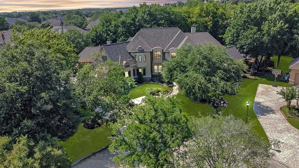 Elegant katy texas property boasts stylish modern home and private resort style pool priced at 1. 685 million 48