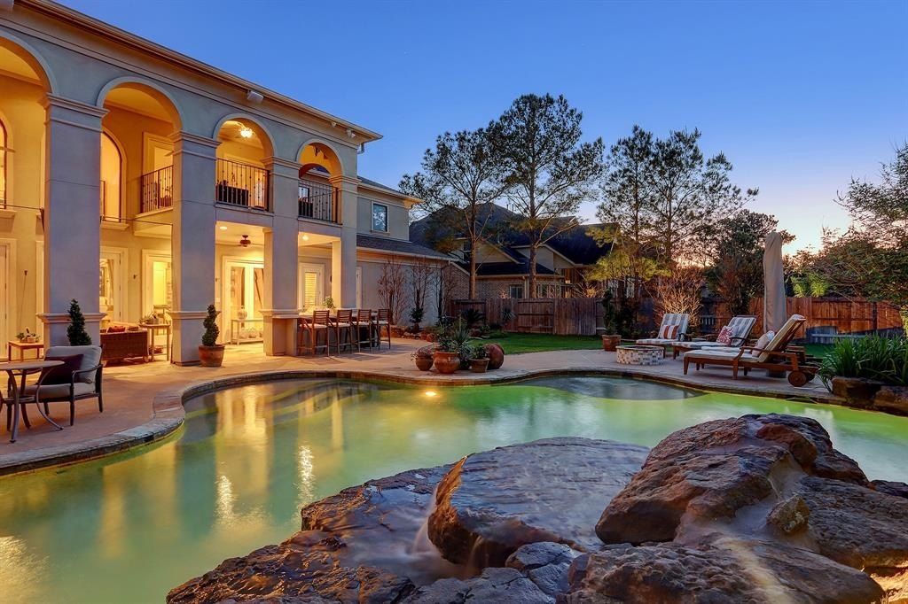 Embrace luxury mediterranean masterpiece awaits in gated cinco ranch katy texas listed at 1. 549 million 38