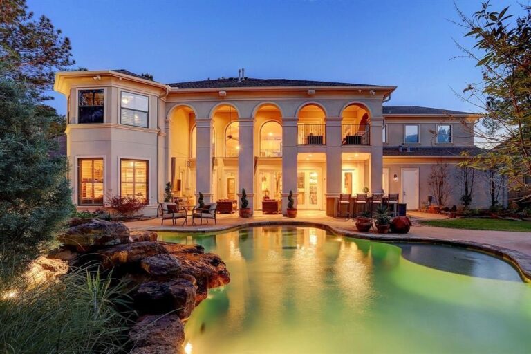 Embrace Luxury: Mediterranean Masterpiece Awaits in Gated Cinco Ranch, Katy, Listed at $1.549 Million