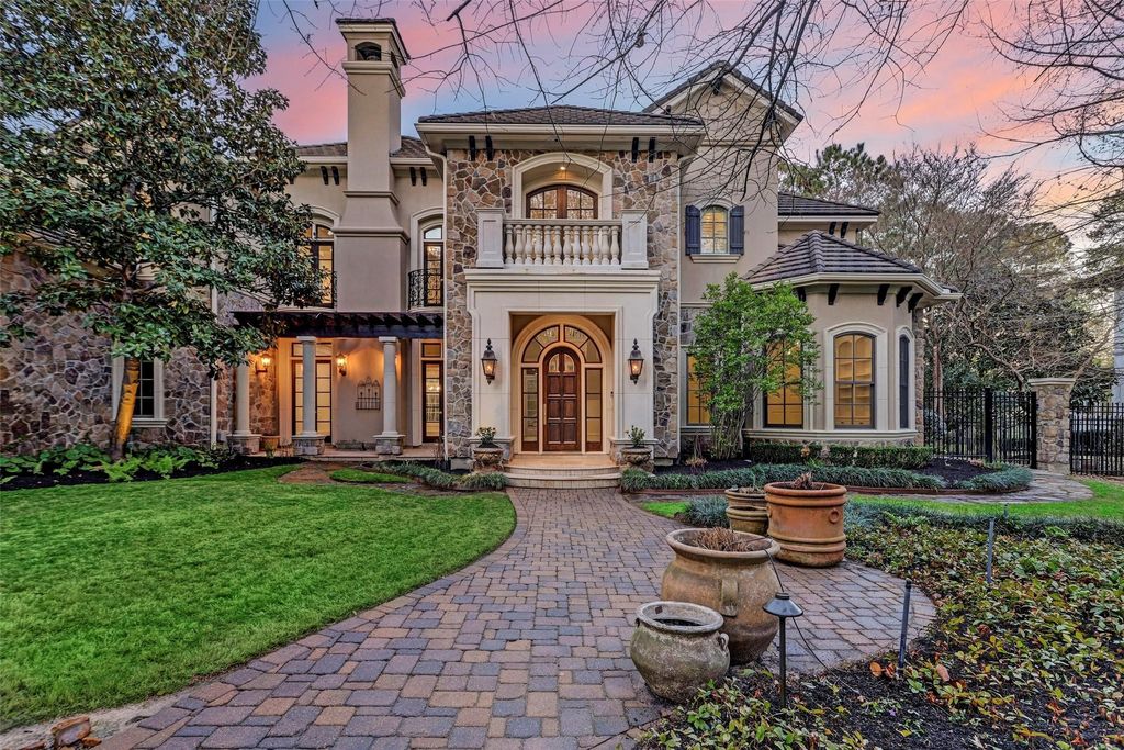 European inspired jeff paul custom home fully renovated offered at 3. 6 million in the woodlands texas 1