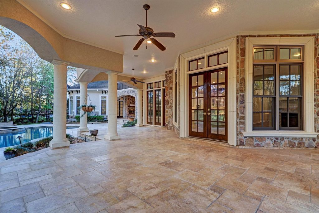 European inspired jeff paul custom home fully renovated offered at 3. 6 million in the woodlands texas 43