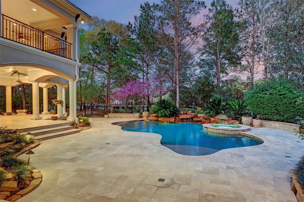 European inspired jeff paul custom home fully renovated offered at 3. 6 million in the woodlands texas 44