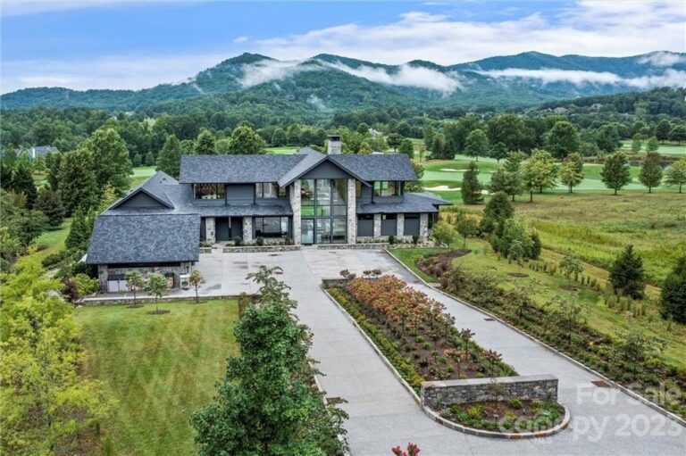 Exceptional Modern Luxury Residence in The Cliffs at Walnut Cove, North Carolina Priced at $12.995 Million