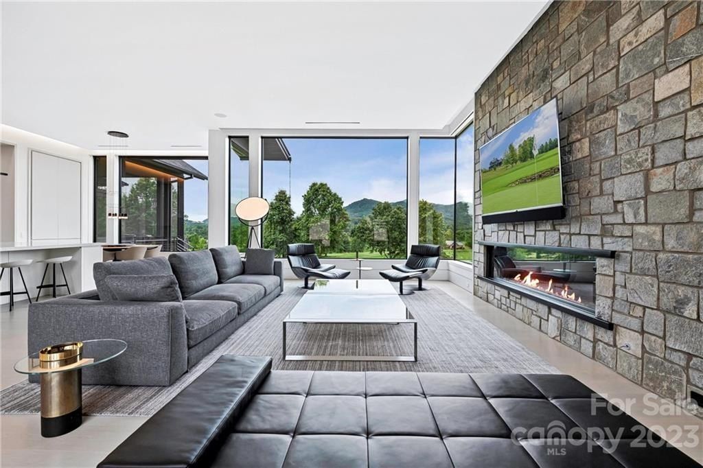 Exceptional modern luxury residence in the cliffs at walnut cove north carolina priced at 12. 995 million 11