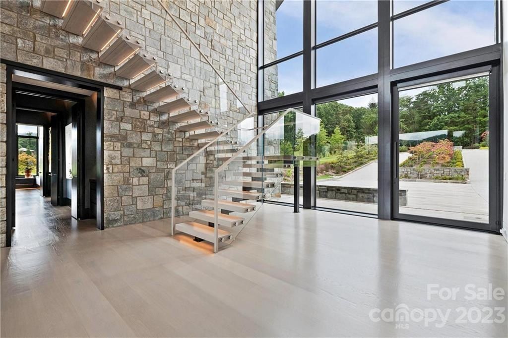 Exceptional modern luxury residence in the cliffs at walnut cove north carolina priced at 12. 995 million 6