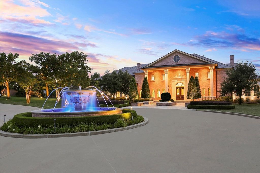 Exquisite southlake estate 7. 75 million for a breathtaking home with stocked pond tranquil fountain and private gazebo 1